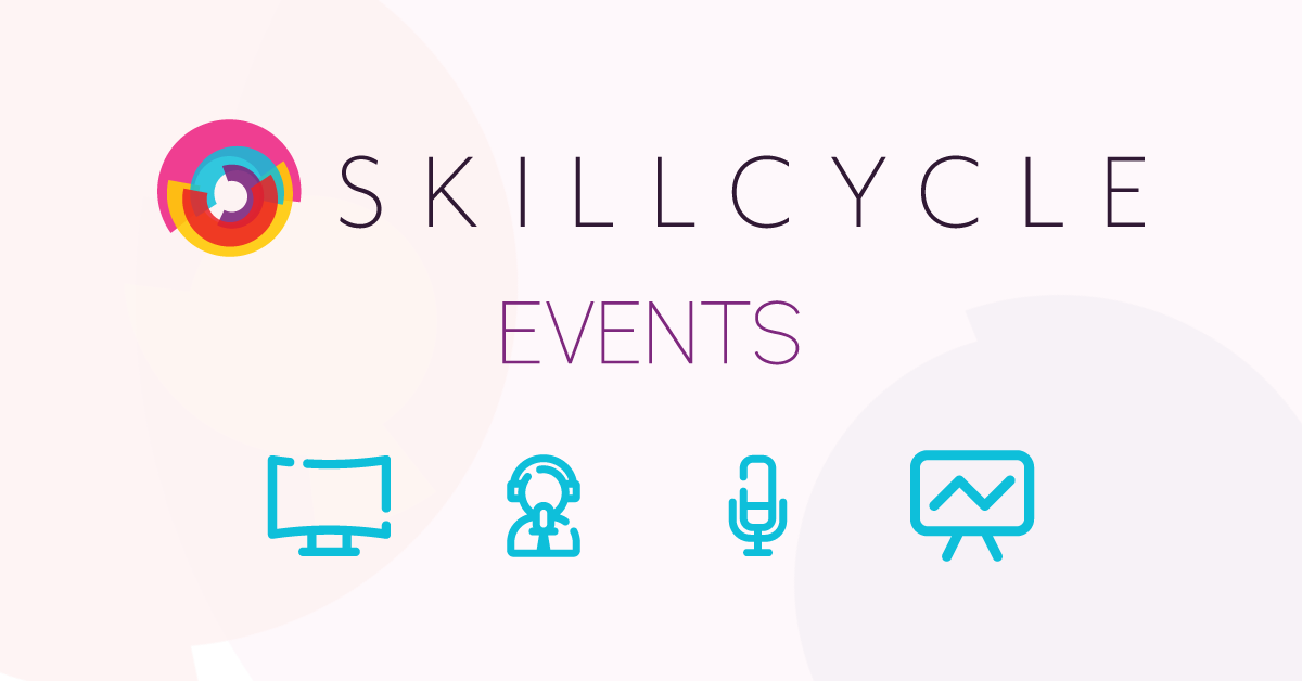 this is an image that signifies the following content is about a recent or upcoming event that skillcycle has either attended or hosted