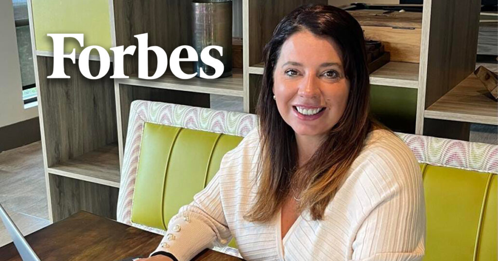 kristy mccann flynn professional headshot featured in Forbes